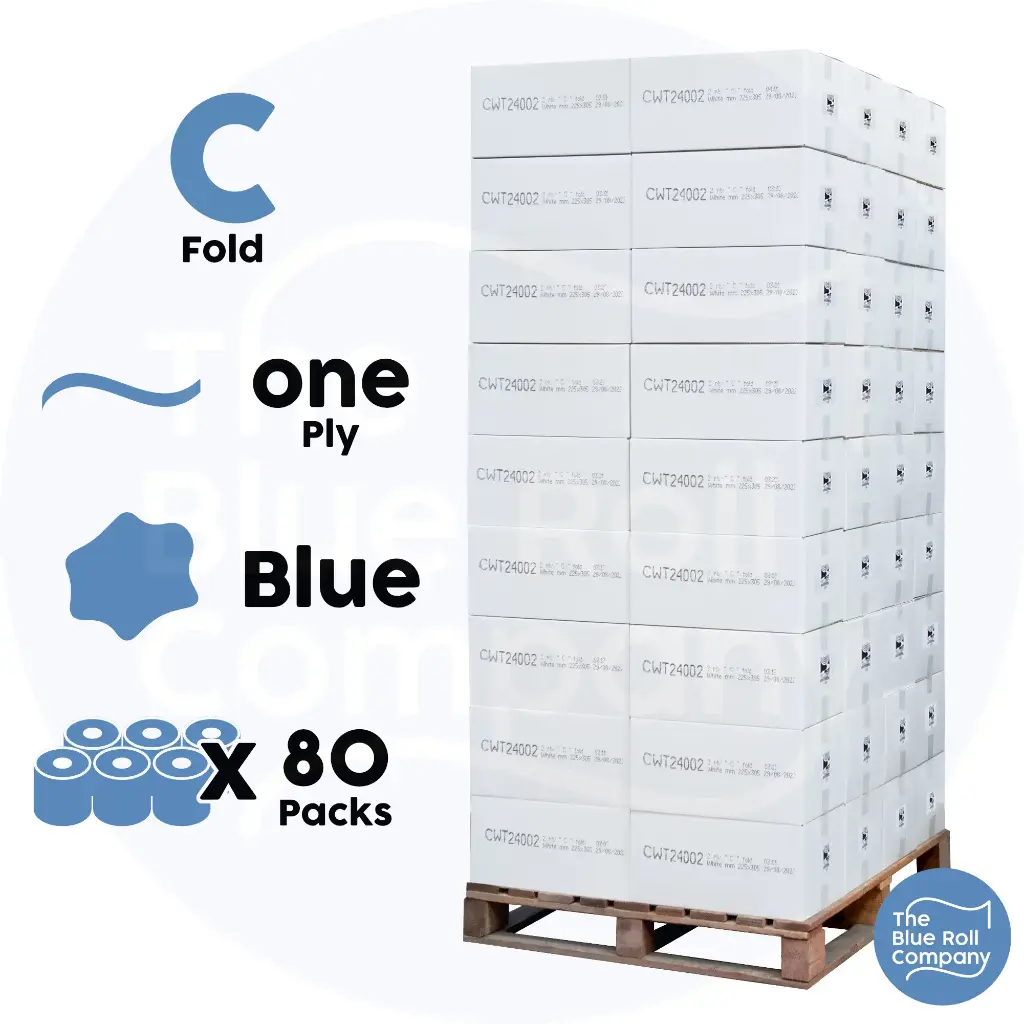 C Fold - Hand Towel - 1 Ply - Pallet