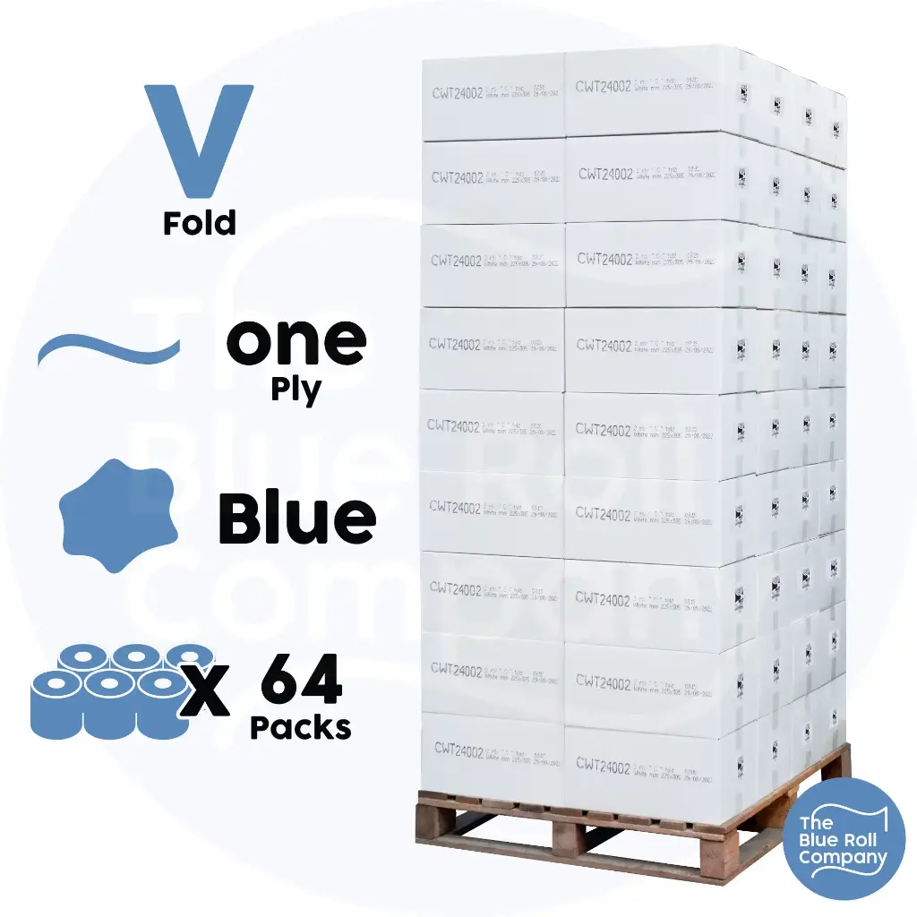 V Fold - Hand Towel - 1 Ply - Pallet