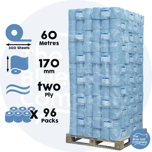 Blue Premium Centrefeed - 60m - Pallet