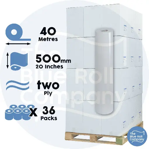 Premium Couch / Hygiene Roll - 500mm/20" - Pallet