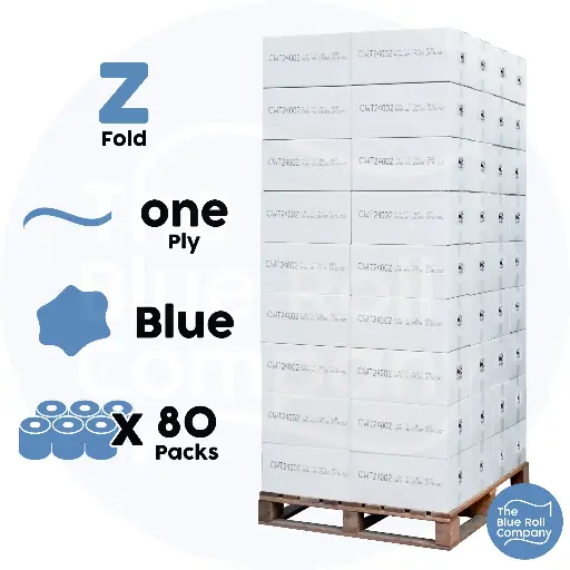 Z Fold - Hand Towel - 1 Ply - Pallet